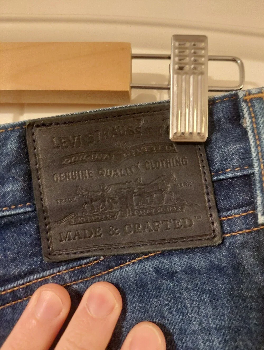 Levis Made And Crafted Greaser Straight Selvedge Denim